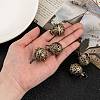Brass Hollow Round Cage Pendants LS-KK-L079-02-NR-4