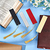 4Pcs 4 Style Blank Bookmark Pendants OFST-UN0001-02-2