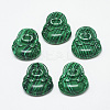 Synthetic Malachite Pendants G-T122-15B-16-1