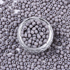 Frosted Colours Glass Beads SEED-S040-03A-06-2