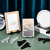 24Pcs 6 Styles Transparent Acrylic Display Holder for Photo Frame ODIS-GA0001-61-5