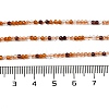 Transparent Glass Beads Strands GLAA-H027-01D-5