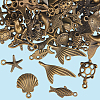 60Pcs Tibetan Style Alloy Pendants FIND-SP0004-07AB-6