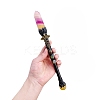 Dyed Natural Crystal Quartz Sun Magic Wand PW-WG10107-01-2