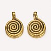 Tibetan Style Alloy Charms X-GLF0339Y-2