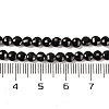 Natural Black Spinel Beads Strands X-G-F770-B01-01-5