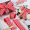 Burlap Ribbons SRIB-WH0011-384A-4