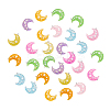 28Pcs 7 Colors Resin Pendants RESI-CJ0001-225-1