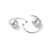 Non-Tarnish 304 Stainless Steel Stud Earrings EJEW-M249-02P-2