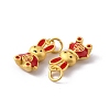 Zine Alloy Enamel Pendants FIND-WH0145-95-2