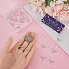 20Pcs Brass Stud Earring Findings KK-SC0008-01P-3