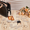 DIY Leather Keychain Making Kits DIY-OC0013-50B-5