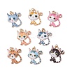 Alloy Enamel Pendants PALLOY-JF03561-1