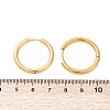 Ion Plating(IP) 304 Stainless Steel Huggie Hoop Earrings EJEW-O087-07B-5