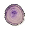 Natural Agate Coaster AJEW-NH0001-04G-02-1