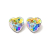 Glass Rhinestone Cabochons RGLA-M017-C03-202ST-1