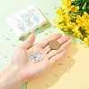 25G 5 Colors Glass Cylinder Seed Beads SEED-YW0003-17-4