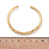 Brass Cuff Bangles for Women BJEW-F482-11G-5