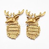 Tibetan Style Alloy Cabochons LS-TIBEP-S193-AG-NR-1