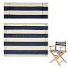 Stripe Pattern Canvas Cloth Chair Replacement DIY-WH0283-63A-1