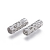 Tarnish Resistant 304 Stainless Steel Tube Beads LS-X-STAS-P236-17P-2
