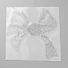 Bowknot Glass Hotfix Rhinestone DIY-WH0661-23-1
