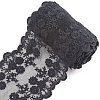 5 Yards Milk Fiber Embroidery Lace Trim Ribbon OCOR-GF0005-14A-1