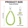 Acrylic Pendant Decorations HJEW-TAC0064-3