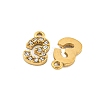 304 Stainless Steel Pendants STAS-L080-002G-03-2