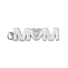 Brass Micro Pave Cubic Zirconia Pendants KK-P339-10P-1