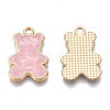 Alloy Enamel Pendants PALLOY-N170-018B-NR-2