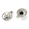 Tibetan Style Alloy Pendant TIBE-H142-19AS-02-2