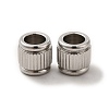 Non-Tarnish 201 Stainless Steel European Beads STAS-M089-03P-1