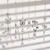 DIY Butterfly Hanging Suncatcher Making Kits DIY-SC0030-69-4