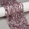 Natural Madagascar Rose Quartz Beads Strands G-Q060-D11-1