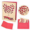 Valentine's Day Wooden Greeting Cards DIY-CP0011-91C-6