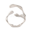 Alloy Open Cuff Rings for Women RJEW-M018-02P-02-3