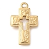 304 Stainless Steel Pendants STAS-P369-09G-1