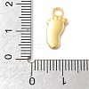 925 Sterling Silver Pink Enamel Pendants STER-Z012-01G-01-3