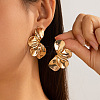 Flower Alloy Stud Earrings FS-WG95854-12-1