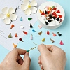 Polycotton(Polyester Cotton) Tassel Pendant Decorations FIND-YW0004-58E-5