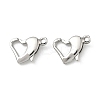 304 Stainless Steel Lobster Claw Clasps STAS-L022-518P-1