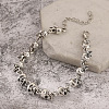 Alloy Skull Link Bracelets WH-WG07BCE-01-5