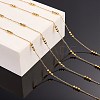 304 Stainless Steel Satellite Chains Necklaces NJEW-SW00053-4