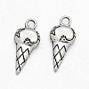 Ice Cream Tibetan Style Alloy Pendants TIBEP-N008-35AS-RS-1