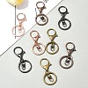 8Pcs 4 Colors Iron Alloy Lobster Claw Clasp Keychain KEYC-FS0001-06A-8