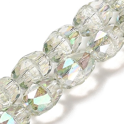 Transparent Glass Beads Strands EGLA-D030-03C-1
