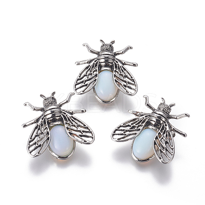 Opalite Brooches G-A176-D12-1-1