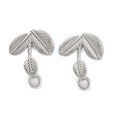 Non-Tarnish 304 Stainless Steel Studs Earring Findings EJEW-H013-16P-1