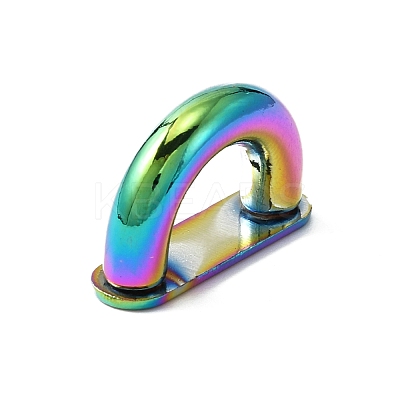 Rainbow Color Alloy Bag Suspension Clasps DIY-WH0304-418-1